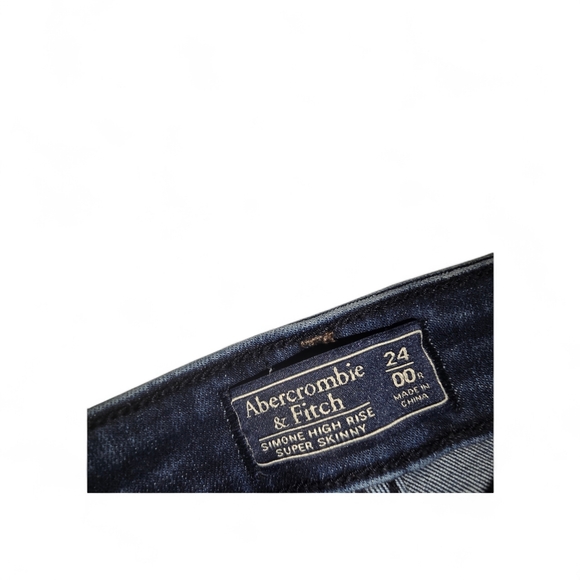 Abercrombie & Fitch Black Distressed Skinny Jeans - Picture 5 of 6